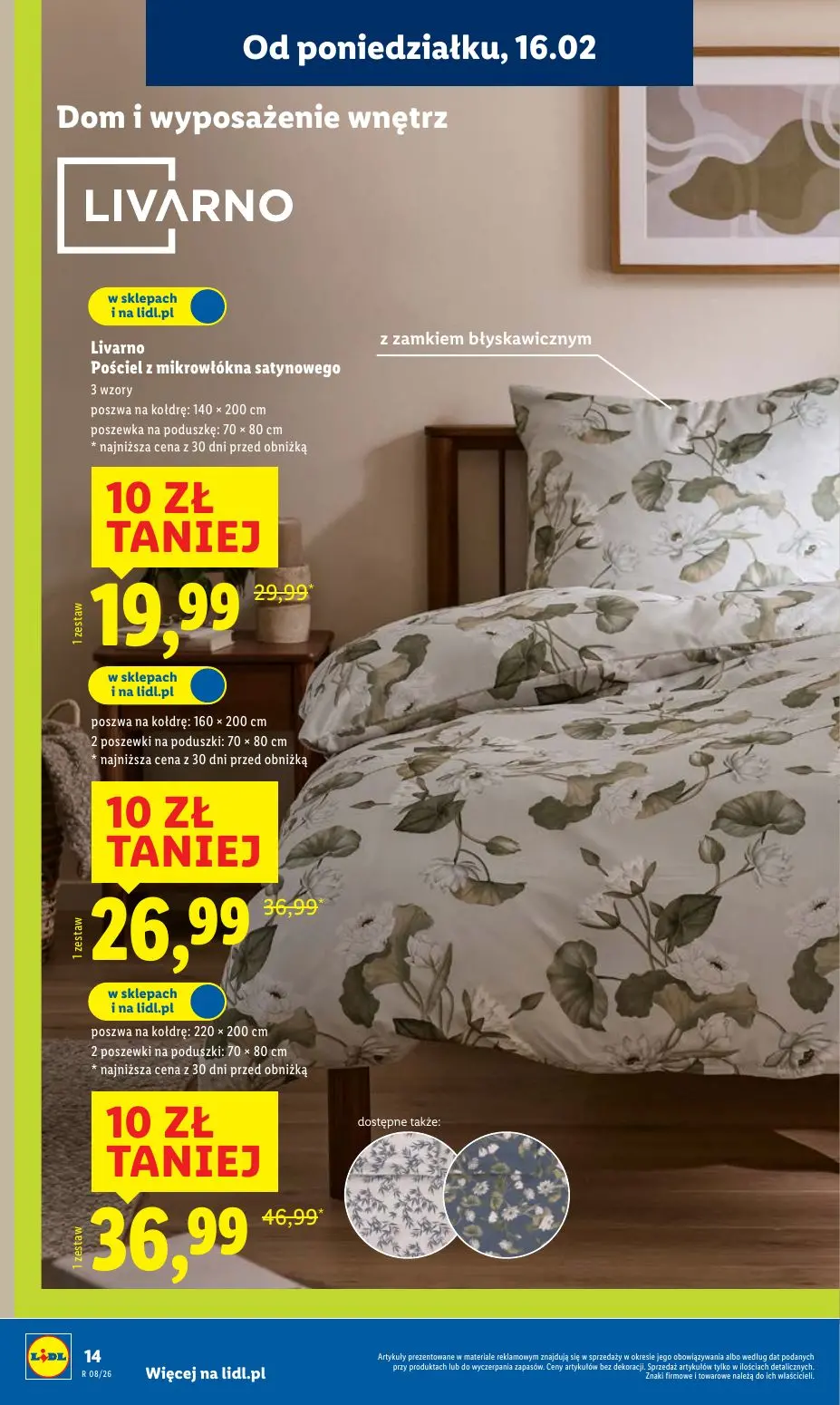 gazetka promocyjna LIDL Od poniedziałku - Strona 14