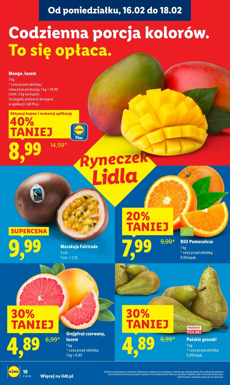 gazetka promocyjna LIDL Od poniedziałku - Strona 18