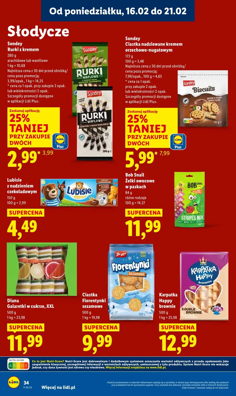 gazetka promocyjna LIDL Od poniedziałku - Strona 34