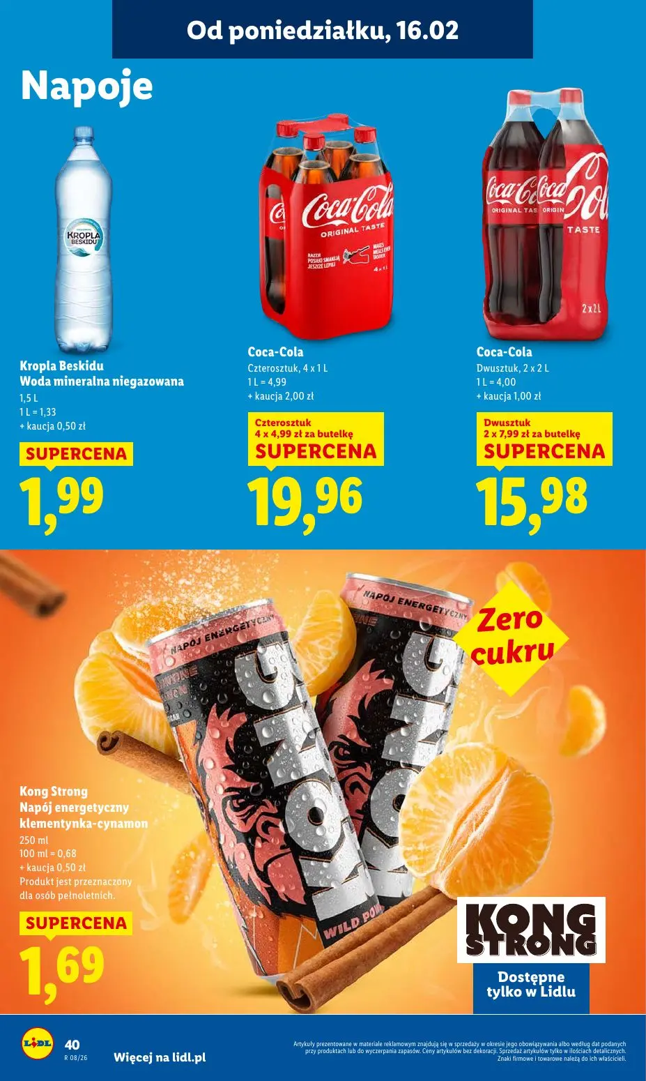 gazetka promocyjna LIDL Od poniedziałku - Strona 40