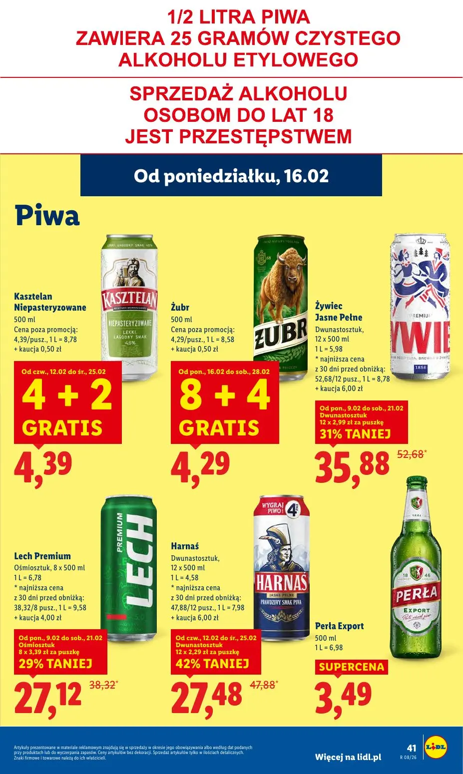 gazetka promocyjna LIDL Od poniedziałku - Strona 41