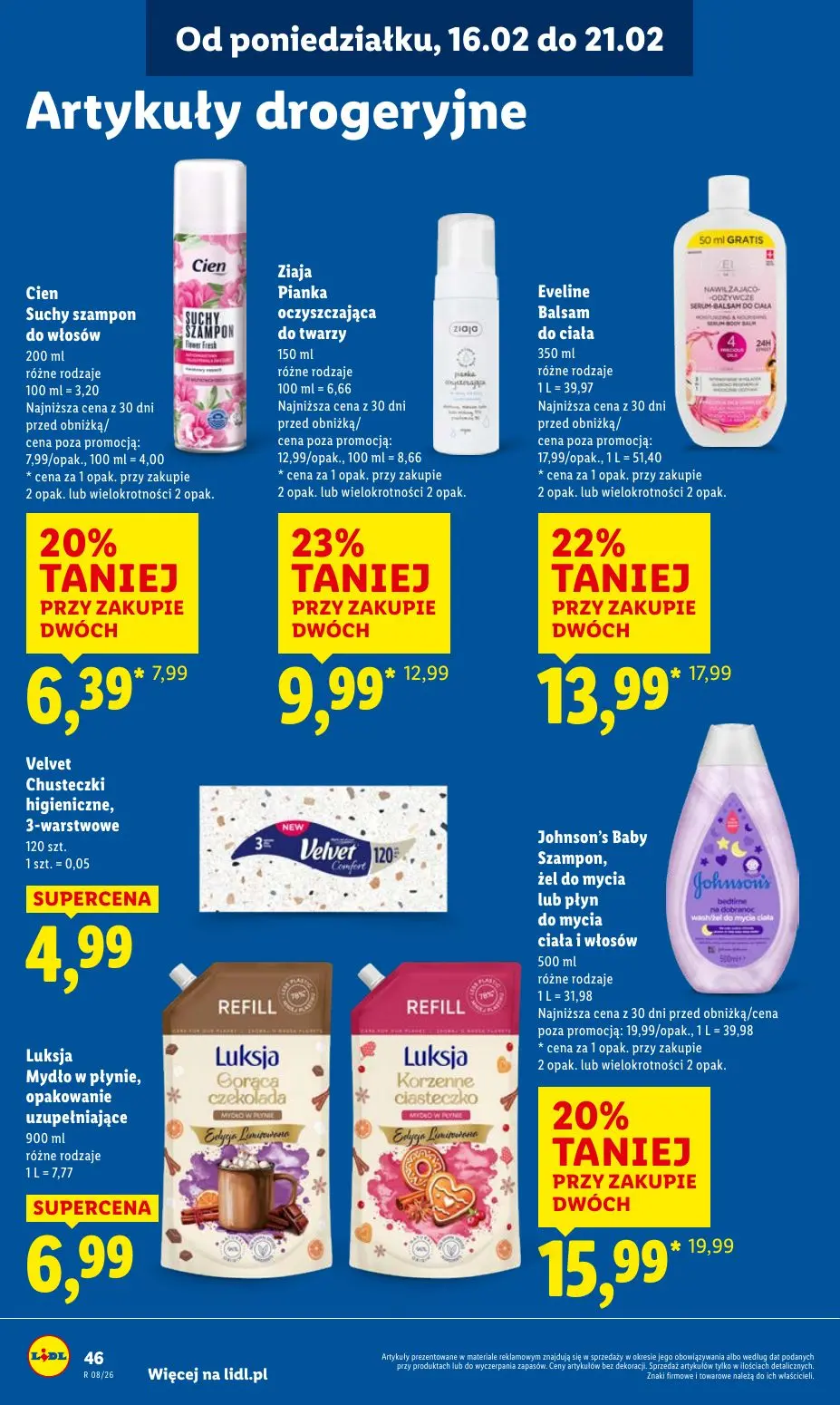 gazetka promocyjna LIDL Od poniedziałku - Strona 46