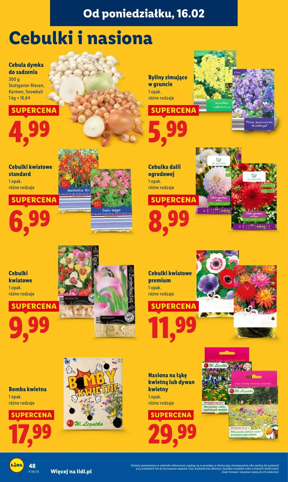 gazetka promocyjna LIDL Od poniedziałku - Strona 48