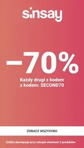 Gazetka promocyjna Sinsay, ważna od 2026-02-17 do 2026-02-18.