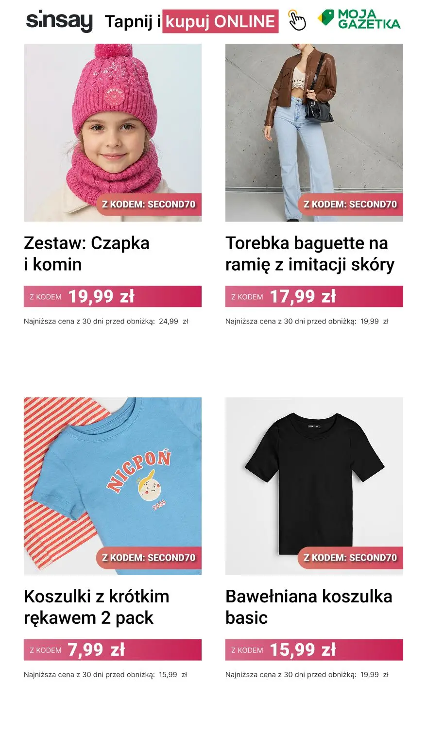 gazetka promocyjna Sinsay  - Strona 2