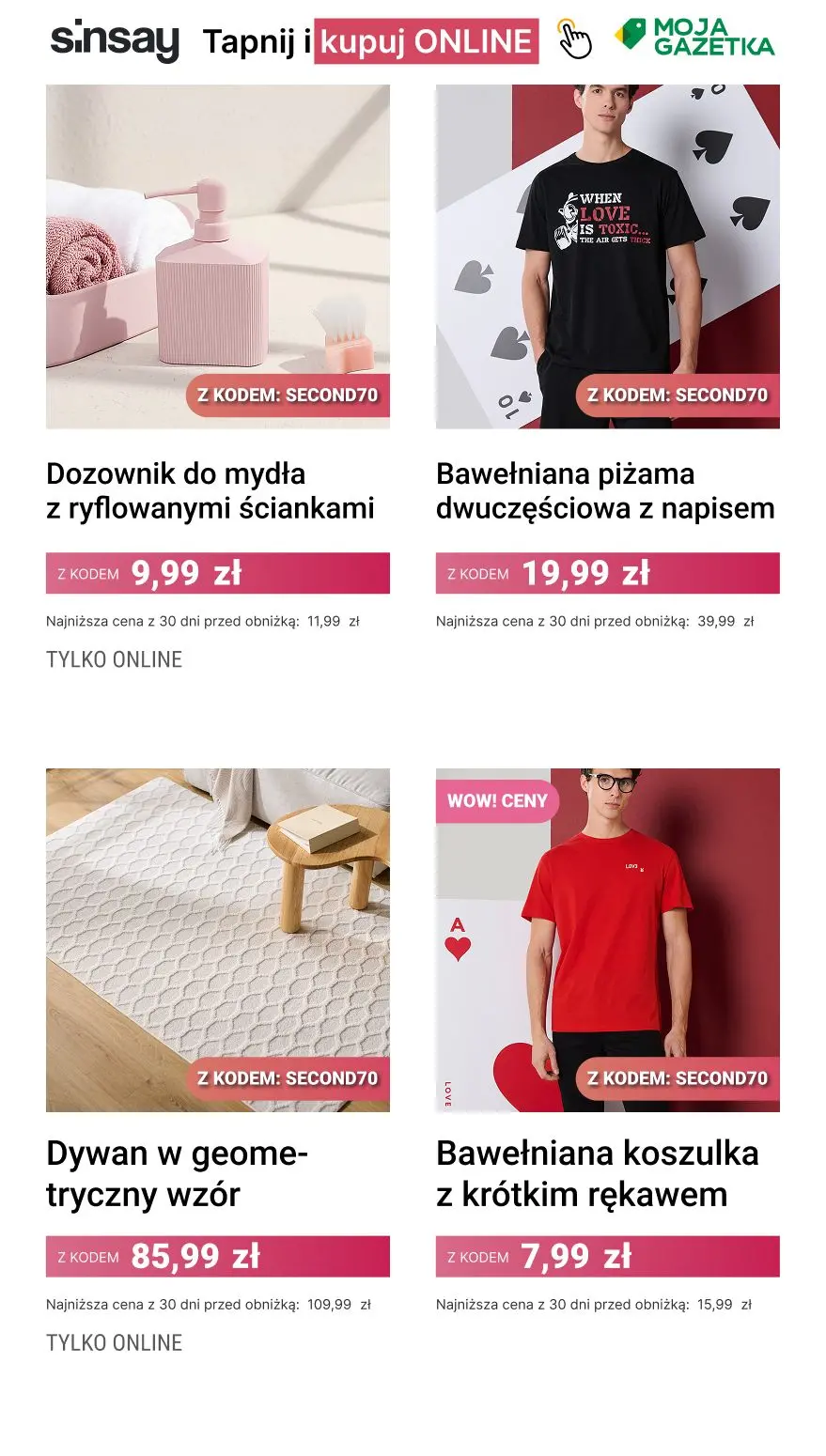 gazetka promocyjna Sinsay  - Strona 8