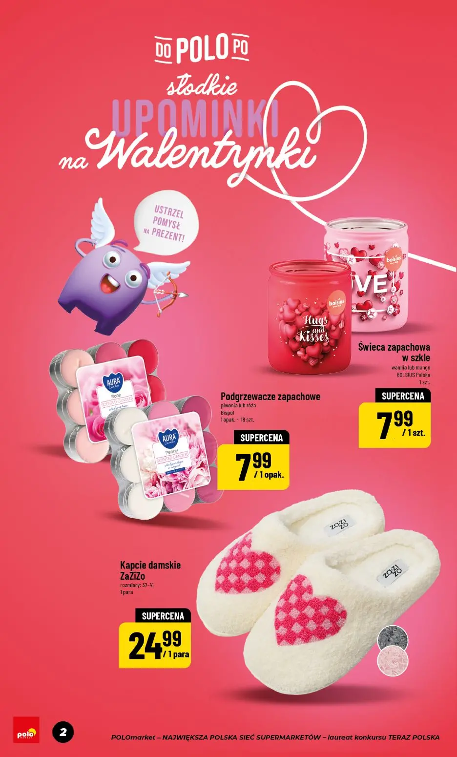 gazetka promocyjna POLOmarket Słodkie upominki na Walentynki 🥰 - Strona 2