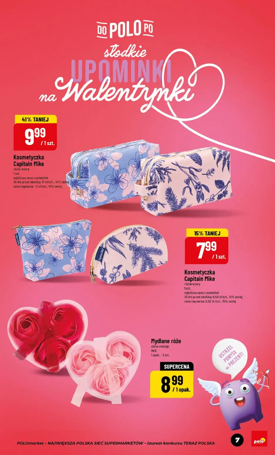 gazetka promocyjna POLOmarket Słodkie upominki na Walentynki 🥰 - Strona 7