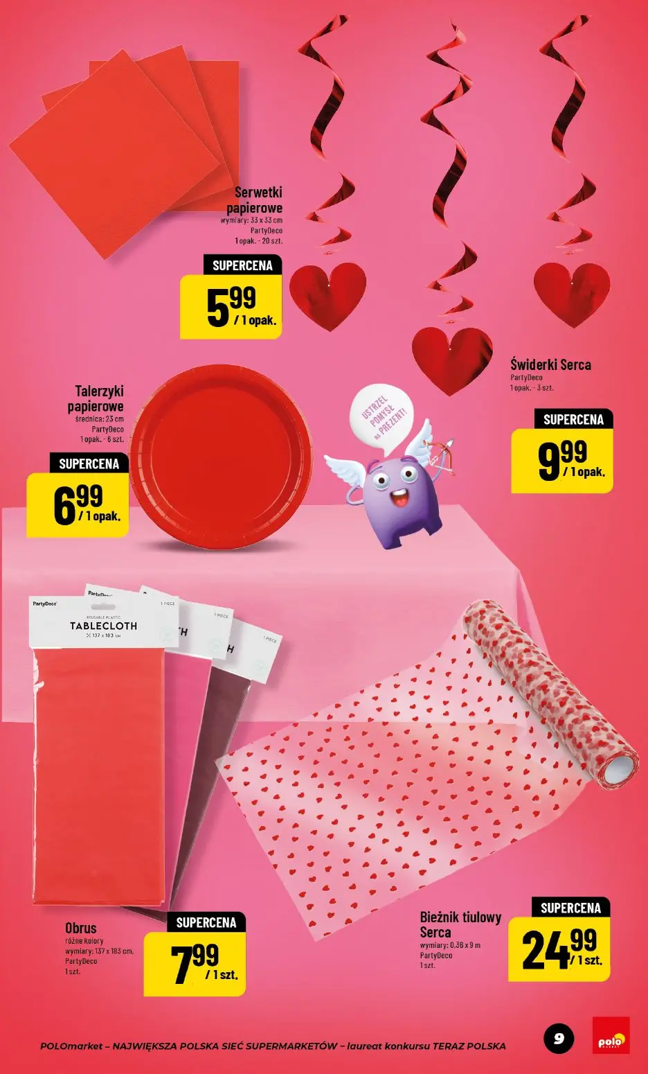 gazetka promocyjna POLOmarket Słodkie upominki na Walentynki 🥰 - Strona 9