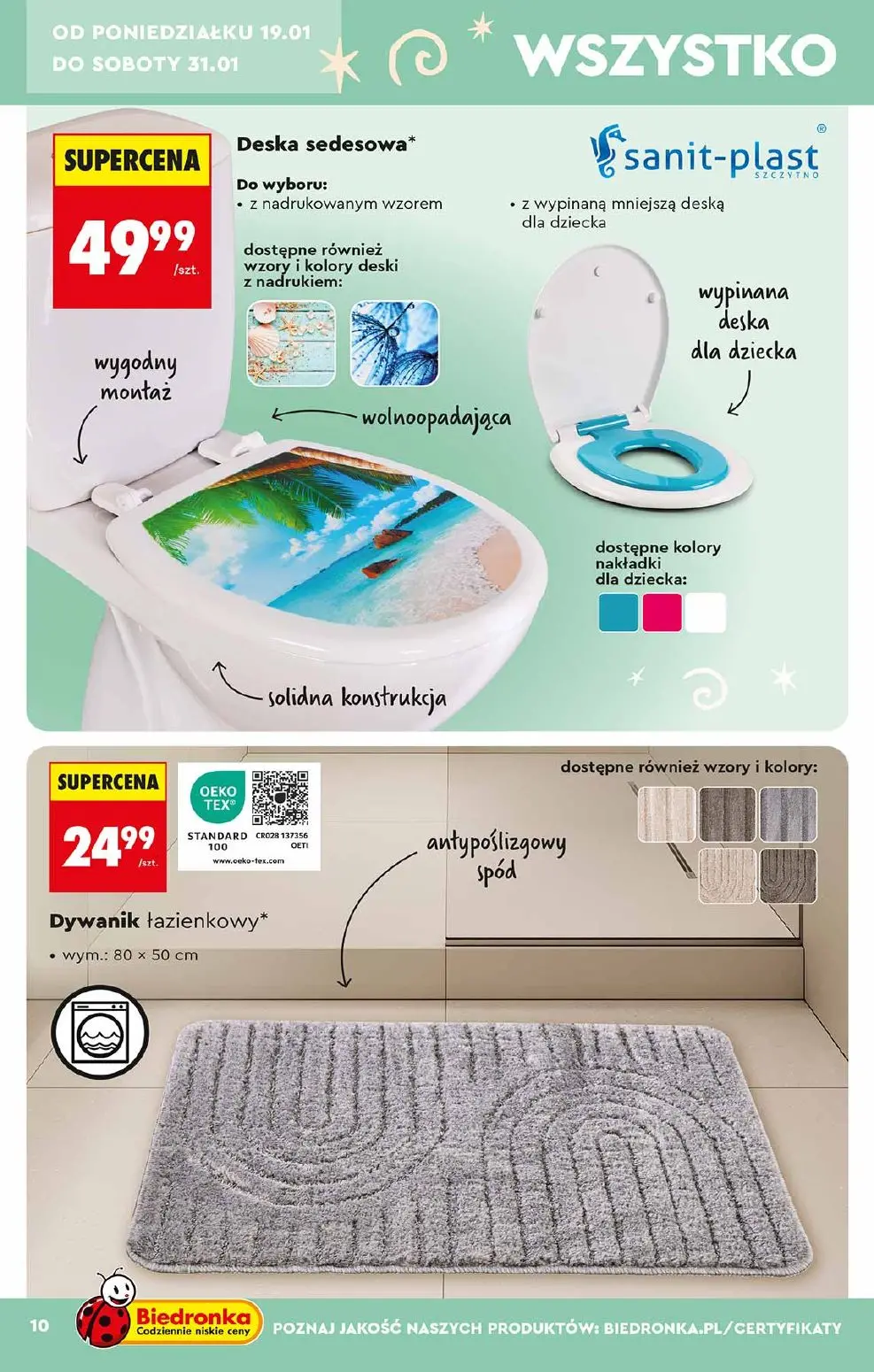 gazetka promocyjna Biedronka Hity i inspiracje - Strona 10