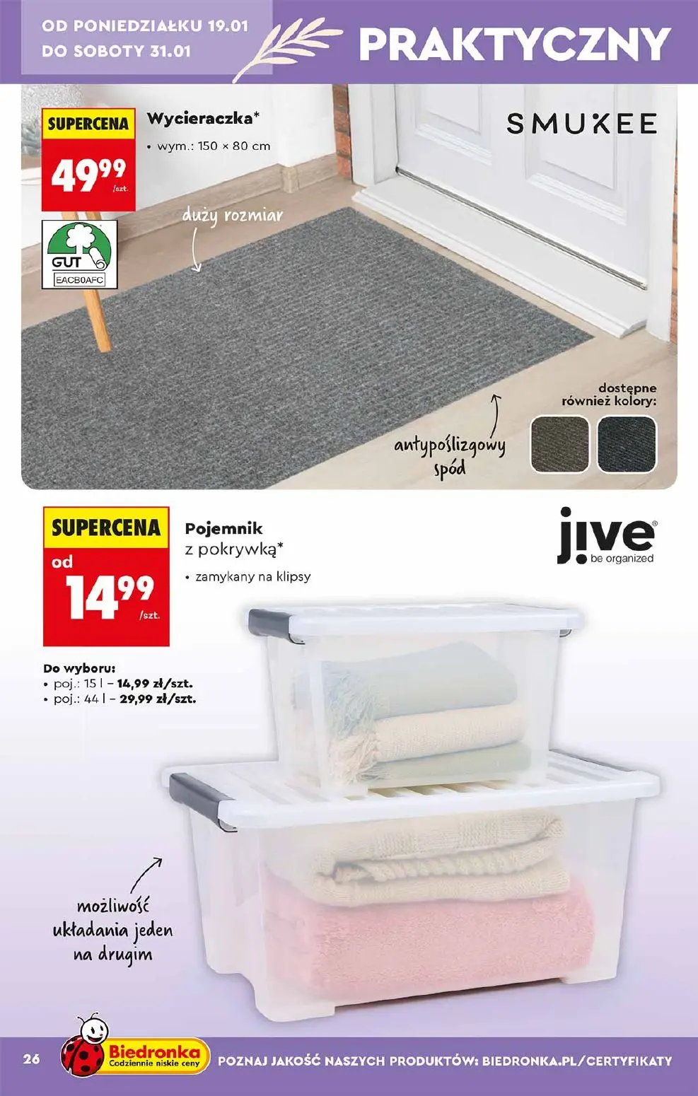 gazetka promocyjna Biedronka Hity i inspiracje - Strona 26