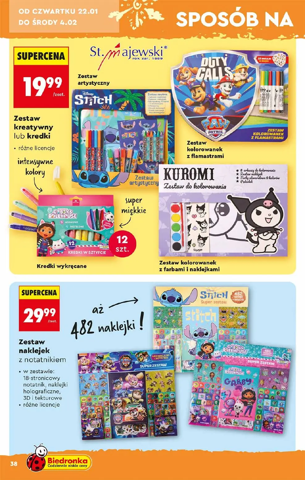 gazetka promocyjna Biedronka Hity i inspiracje - Strona 38