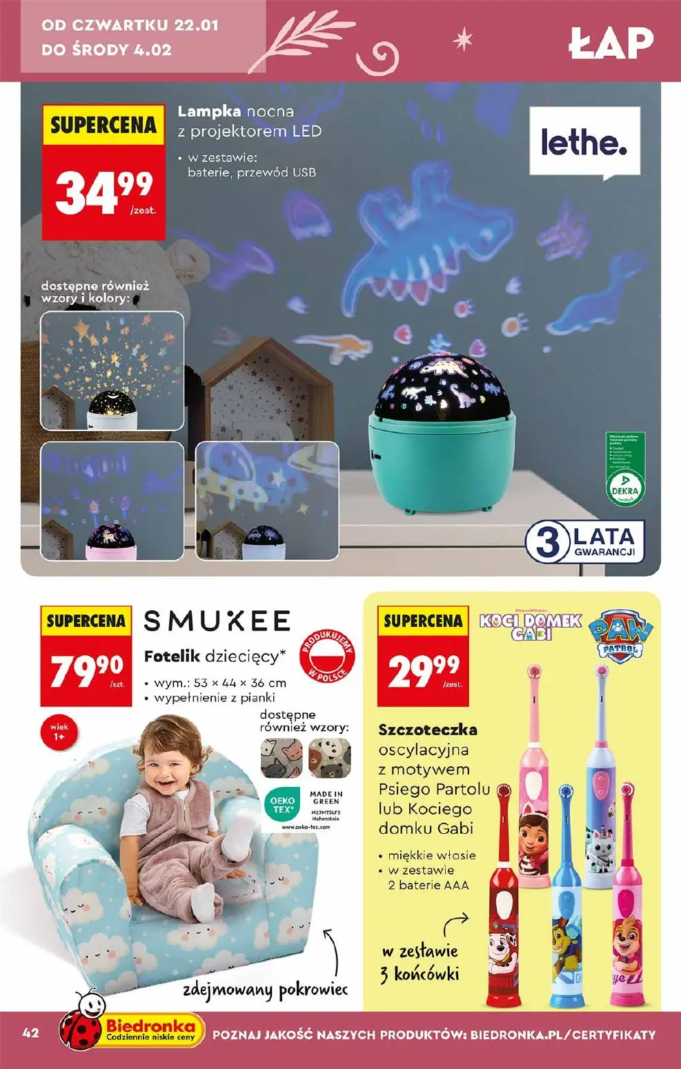 gazetka promocyjna Biedronka Hity i inspiracje - Strona 42