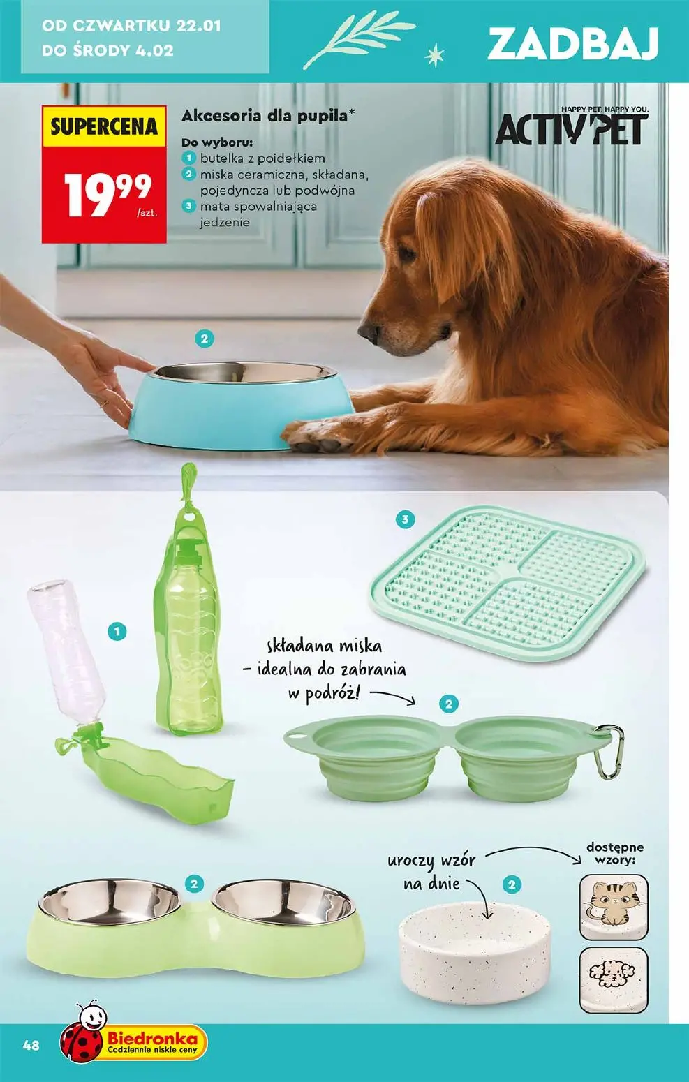 gazetka promocyjna Biedronka Hity i inspiracje - Strona 48