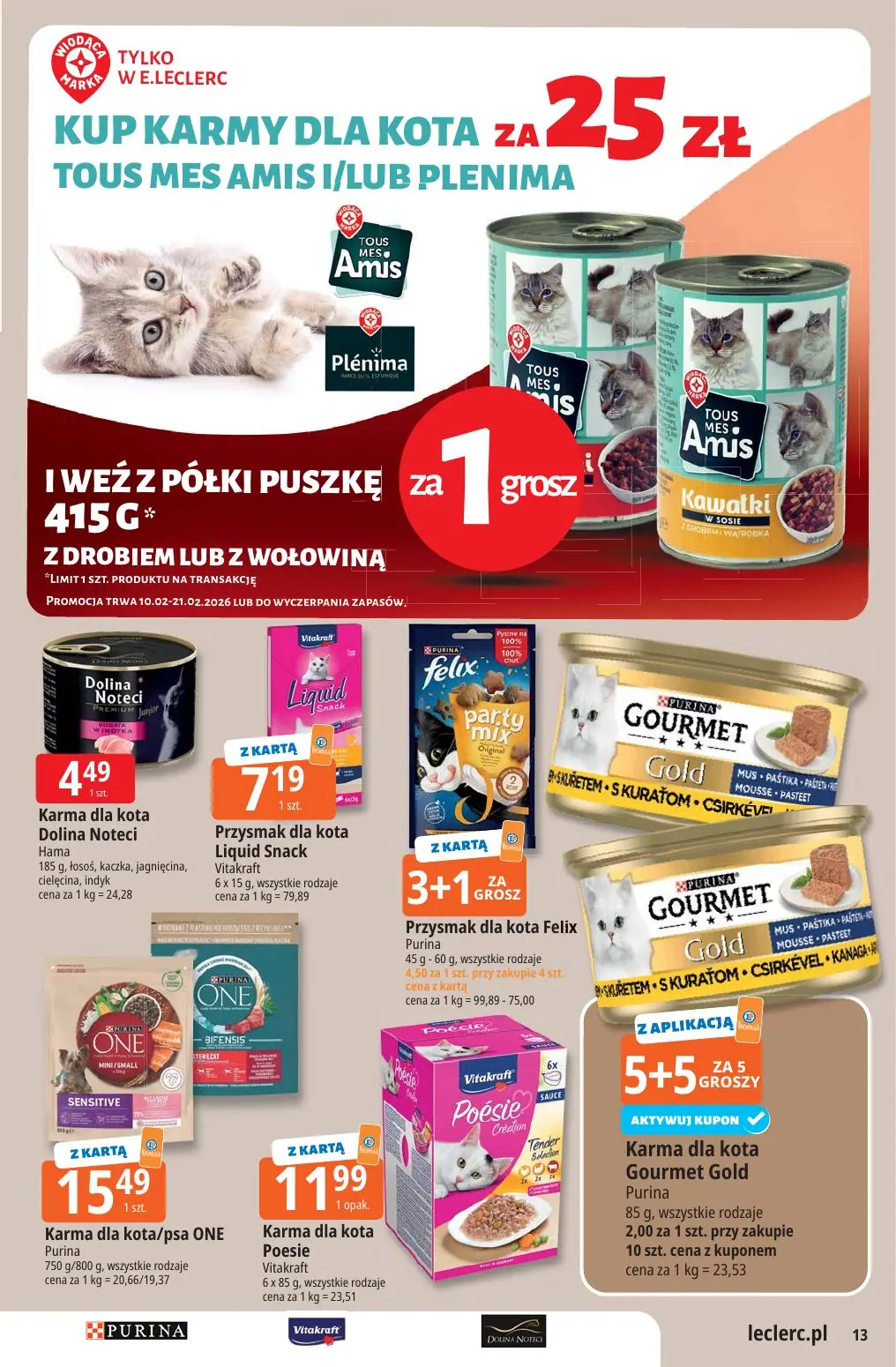 gazetka promocyjna E.Leclerc Najlepsze promocje - Strona 13