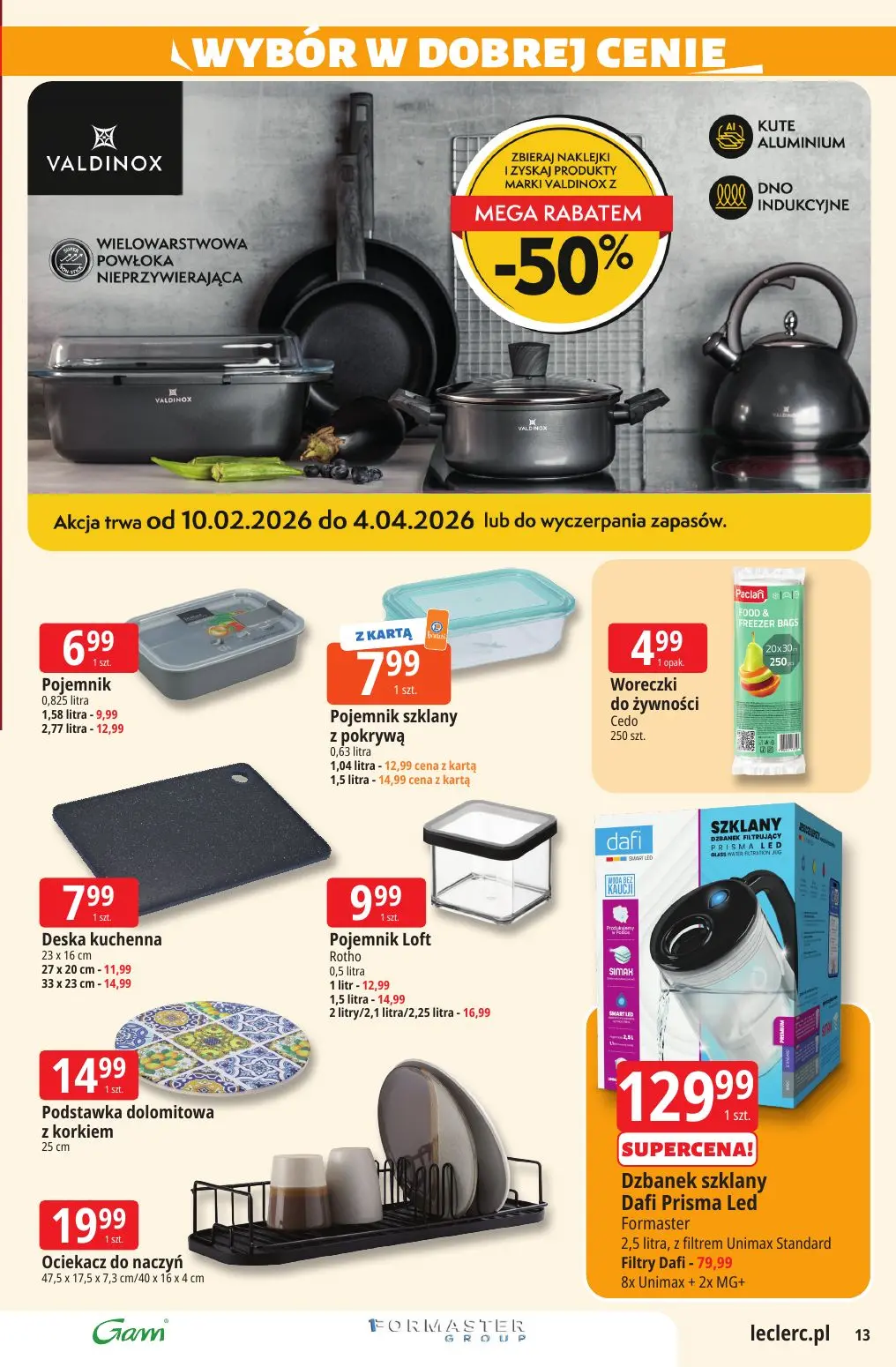 gazetka promocyjna E.Leclerc Najlepsze promocje - oferta rozszerzona - Strona 13