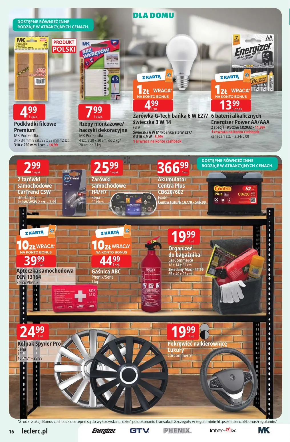 gazetka promocyjna E.Leclerc Najlepsze promocje - oferta rozszerzona - Strona 16