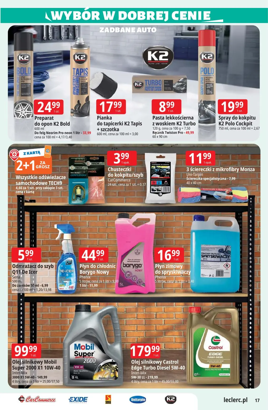 gazetka promocyjna E.Leclerc Najlepsze promocje - oferta rozszerzona - Strona 17