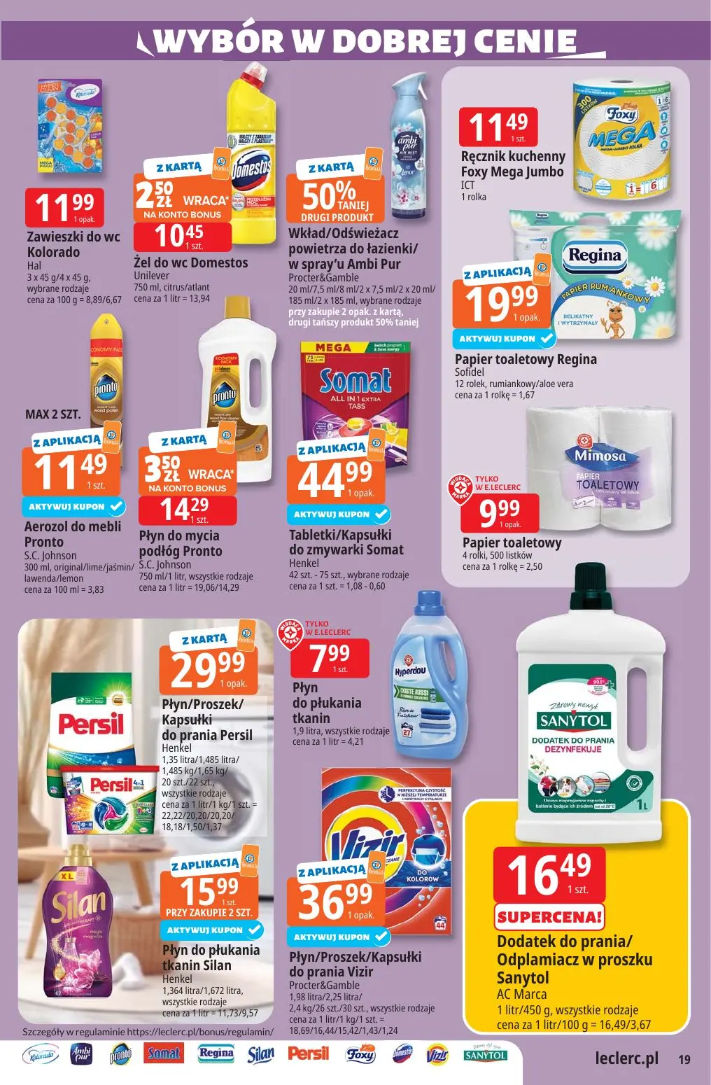 gazetka promocyjna E.Leclerc Najlepsze promocje - oferta rozszerzona - Strona 19