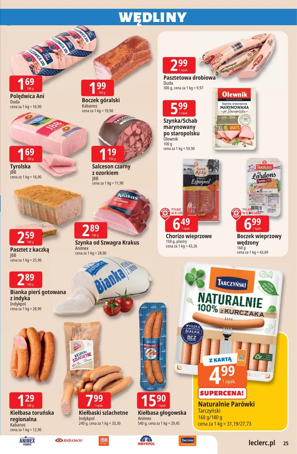 gazetka promocyjna E.Leclerc Najlepsze promocje - oferta rozszerzona - Strona 25
