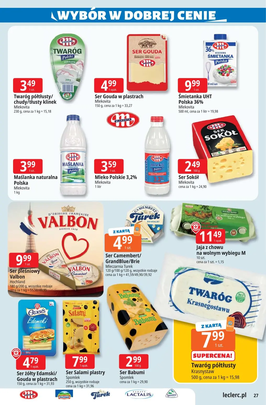 gazetka promocyjna E.Leclerc Najlepsze promocje - oferta rozszerzona - Strona 27