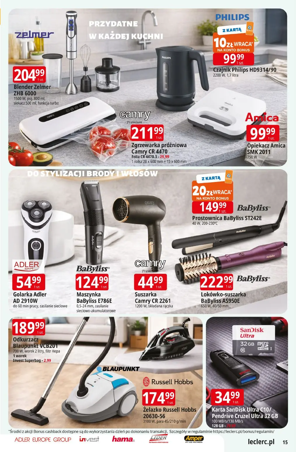 gazetka promocyjna E.Leclerc Najlepsze promocje - Strona 15