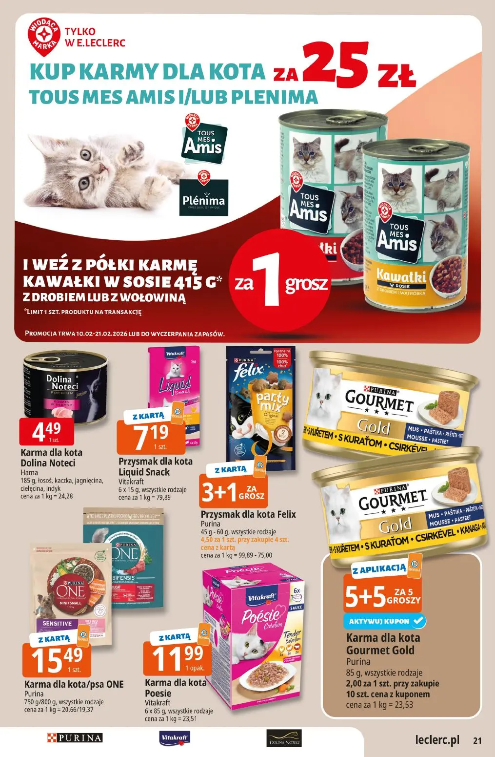 gazetka promocyjna E.Leclerc Najlepsze promocje - Strona 21