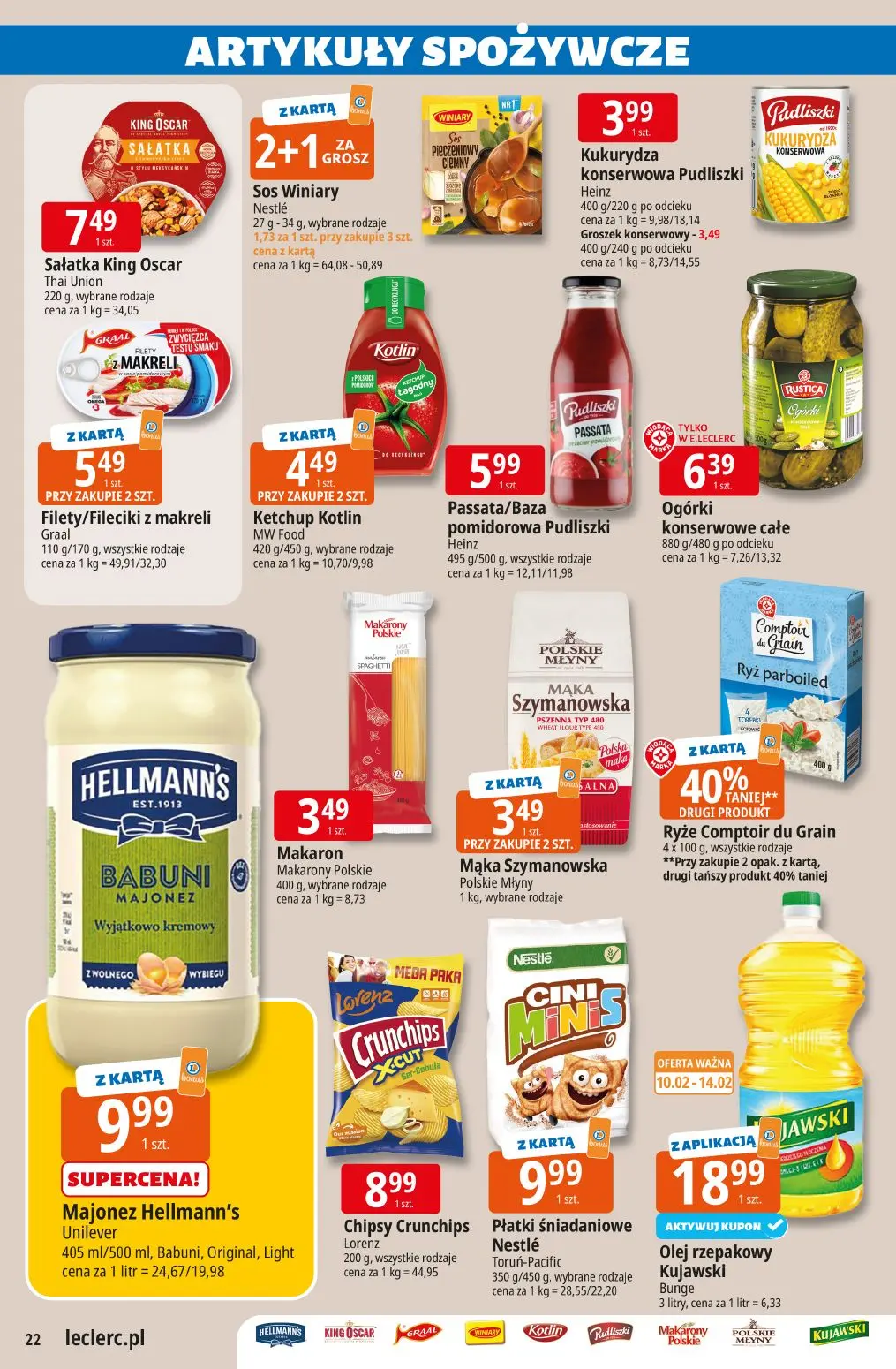 gazetka promocyjna E.Leclerc Najlepsze promocje - Strona 22