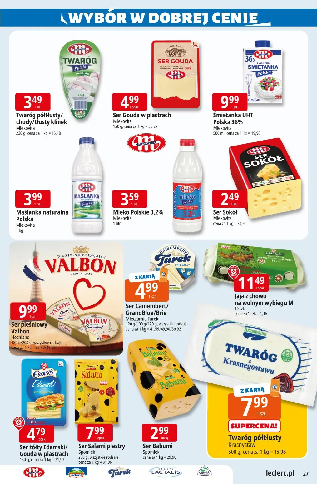 gazetka promocyjna E.Leclerc Najlepsze promocje - Strona 27