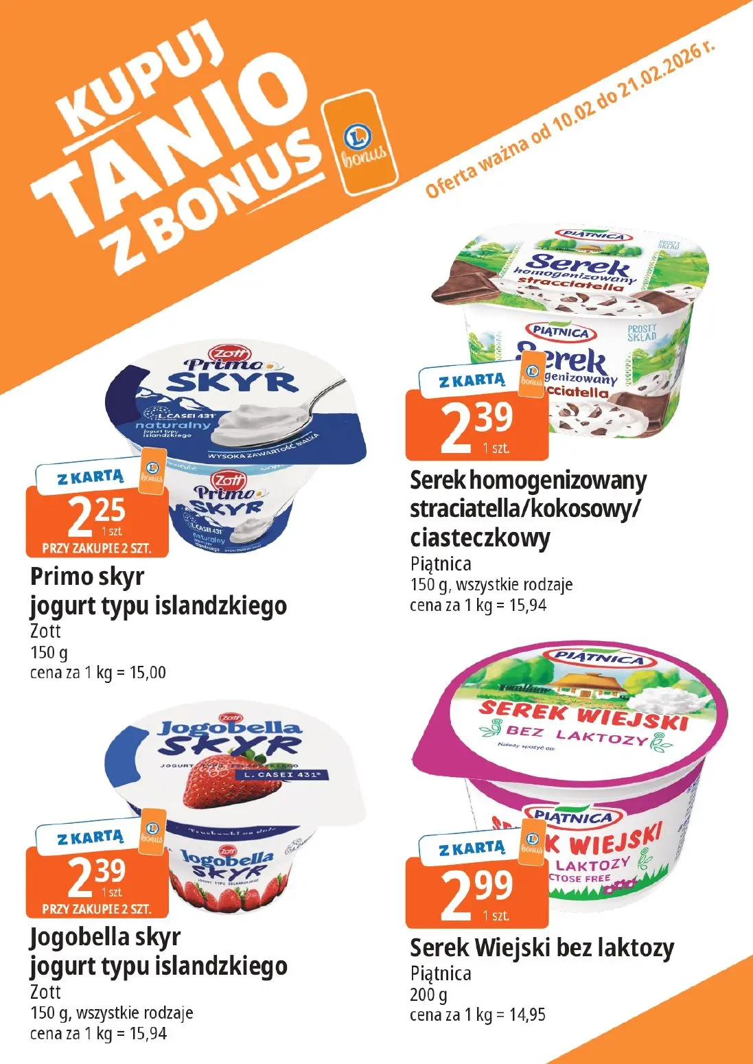 gazetka promocyjna E.Leclerc Bonus skanujesz kasę zyskujesz! - Strona 3