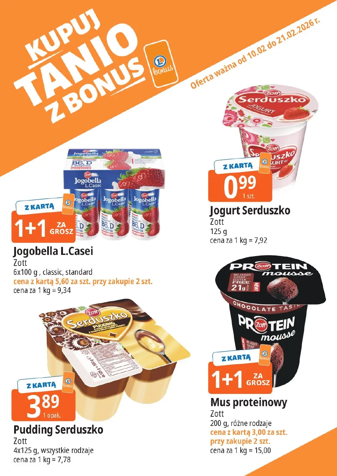 gazetka promocyjna E.Leclerc Bonus skanujesz kasę zyskujesz! - Strona 4