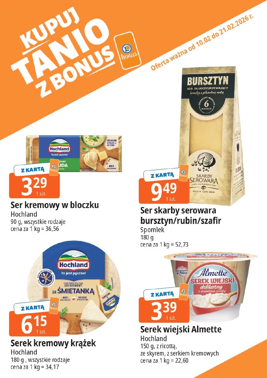 gazetka promocyjna E.Leclerc Bonus skanujesz kasę zyskujesz! - Strona 5