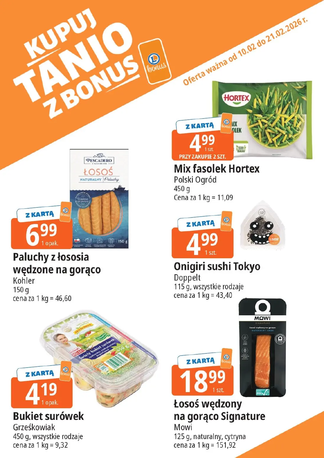 gazetka promocyjna E.Leclerc Bonus skanujesz kasę zyskujesz! - Strona 7