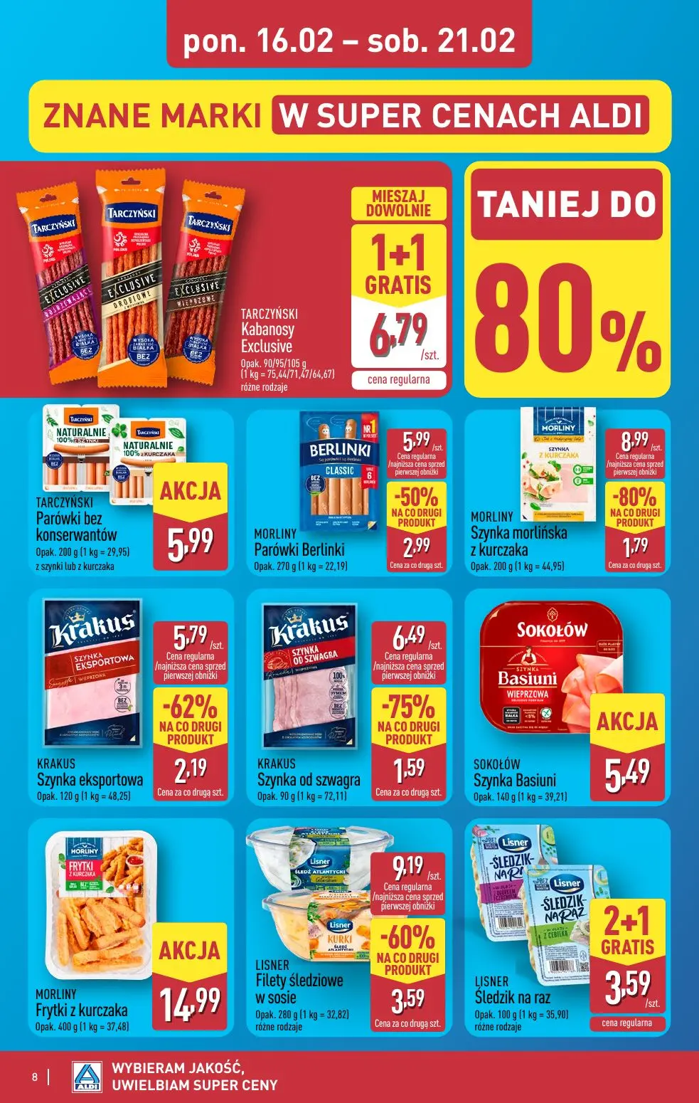 gazetka promocyjna ALDI Wybieram ALDI, bo jest tanio - Strona 8