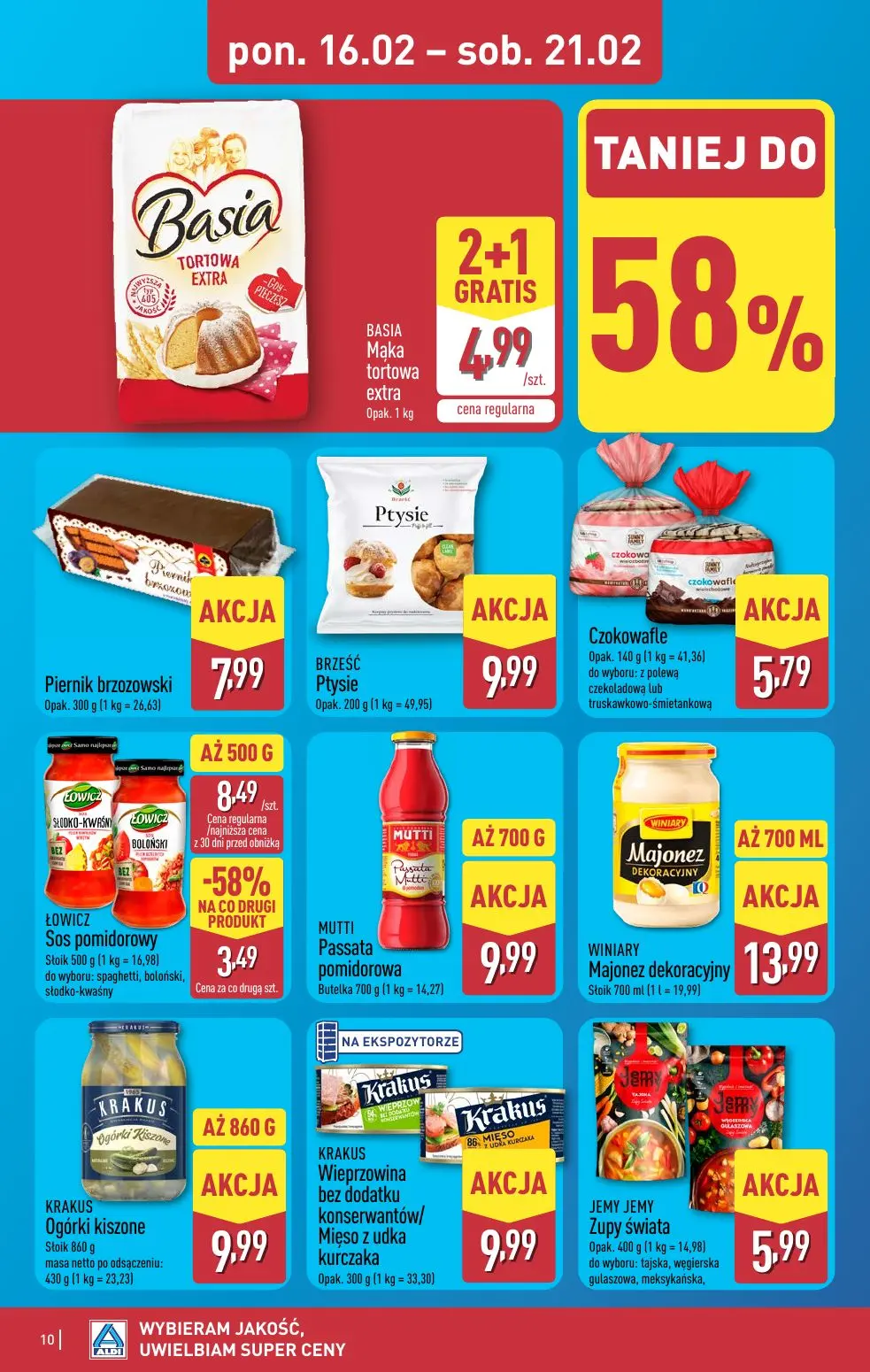 gazetka promocyjna ALDI Wybieram ALDI, bo jest tanio - Strona 10