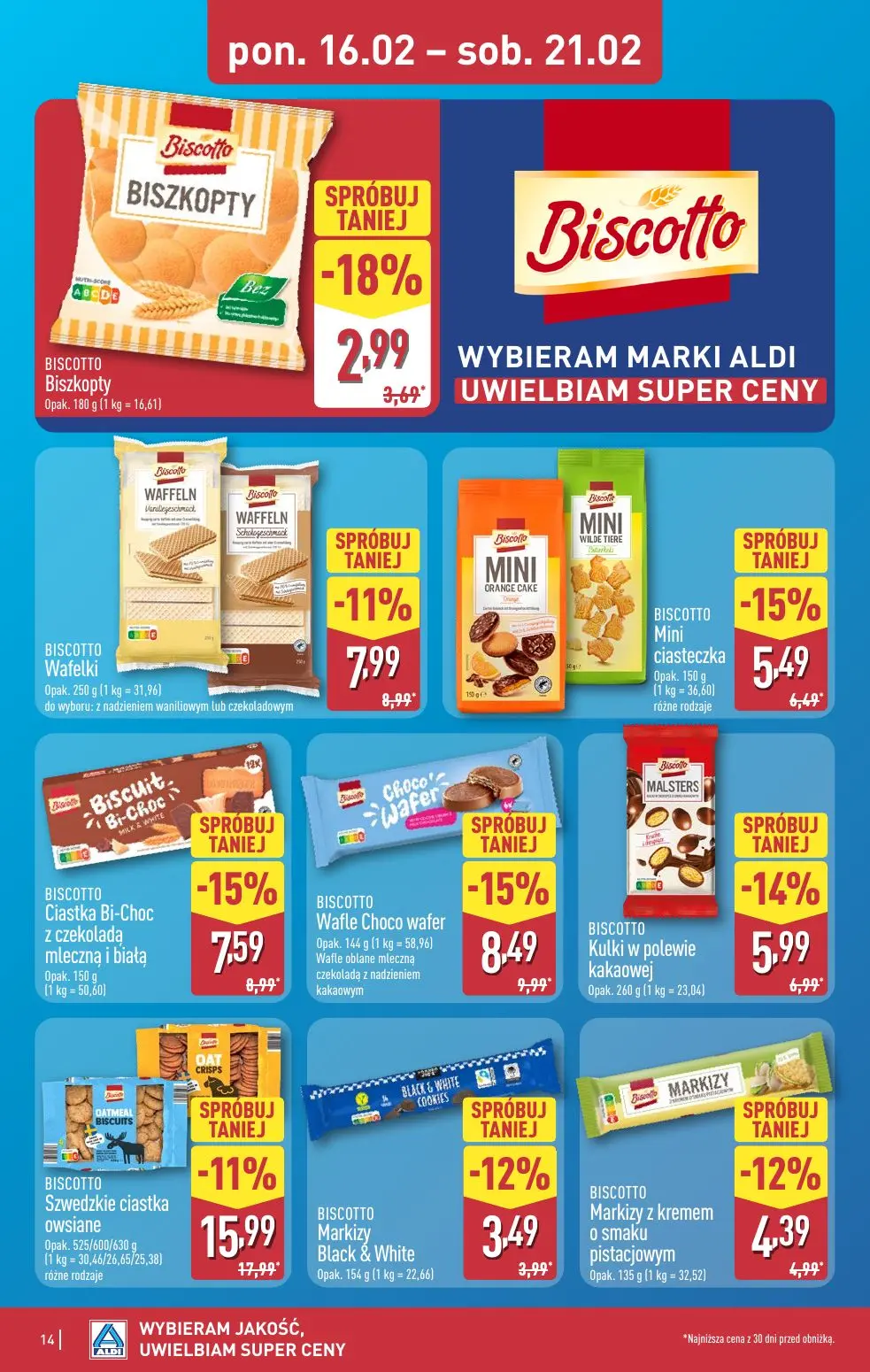 gazetka promocyjna ALDI Wybieram ALDI, bo jest tanio - Strona 14