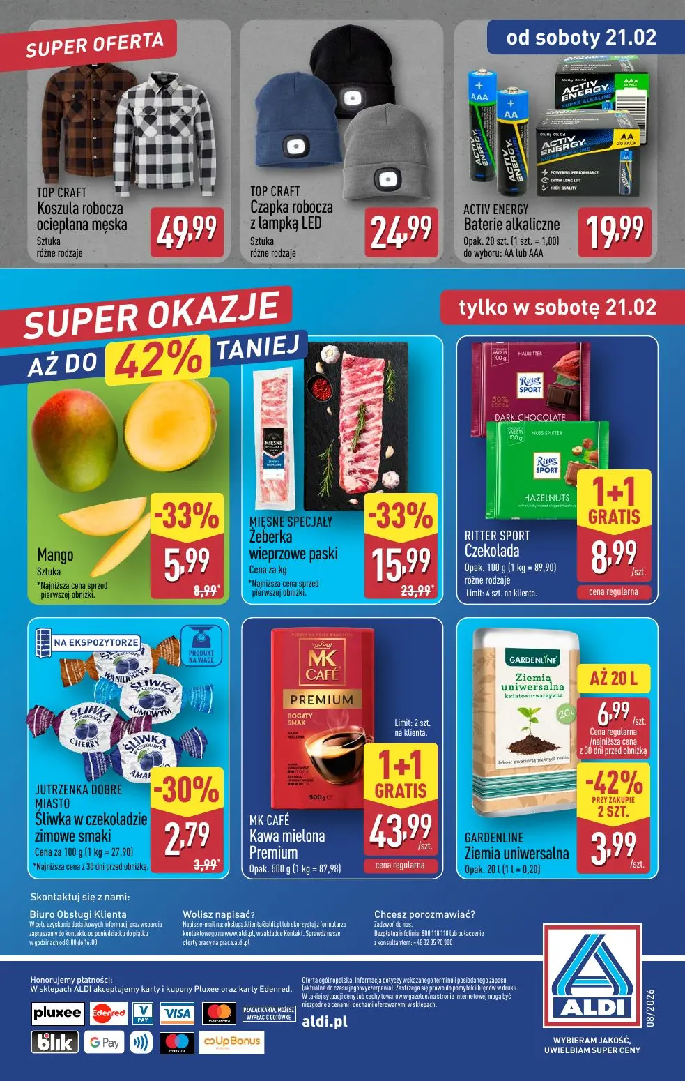 gazetka promocyjna ALDI Wybieram ALDI, bo jest tanio - Strona 38