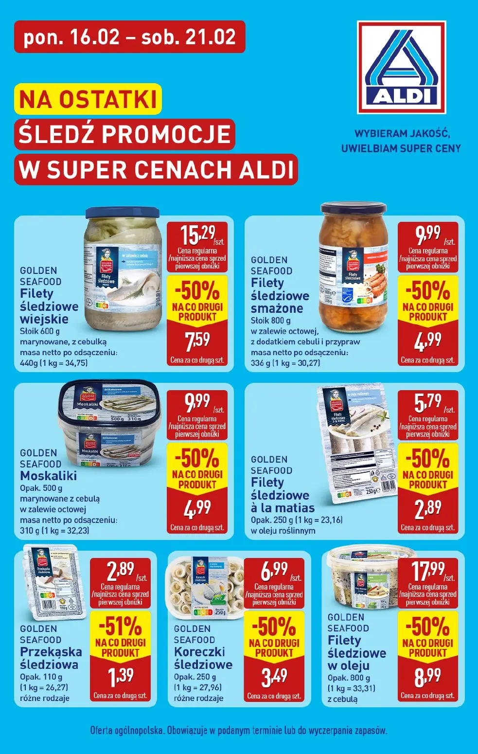 gazetka promocyjna ALDI Wybieram ALDI, bo jest tanio - Strona 40