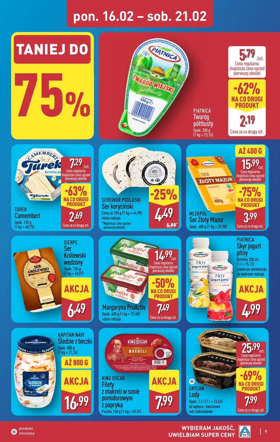 gazetka promocyjna ALDI Wybieram ALDI, bo jest tanio - Strona 9