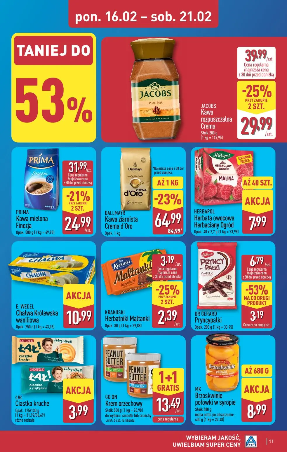 gazetka promocyjna ALDI Wybieram ALDI, bo jest tanio - Strona 11