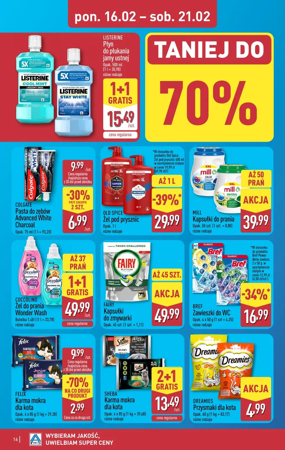gazetka promocyjna ALDI Wybieram ALDI, bo jest tanio - Strona 16