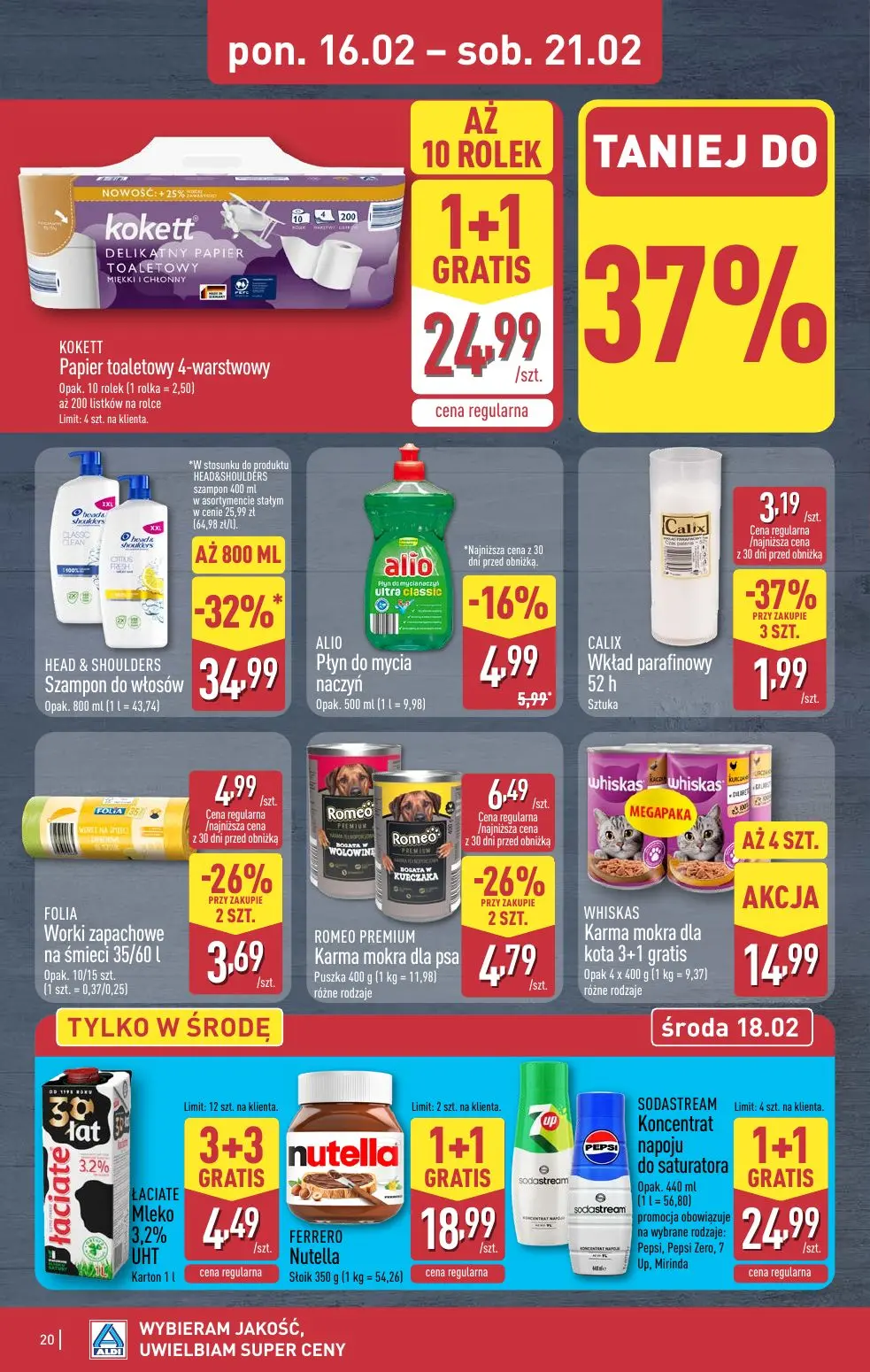 gazetka promocyjna ALDI Wybieram ALDI, bo jest tanio - Strona 20