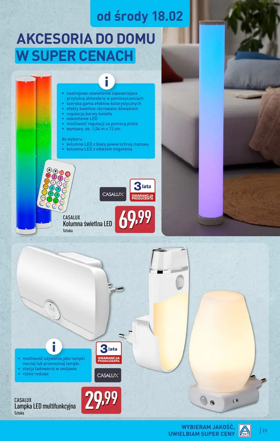 gazetka promocyjna ALDI Wybieram ALDI, bo jest tanio - Strona 23