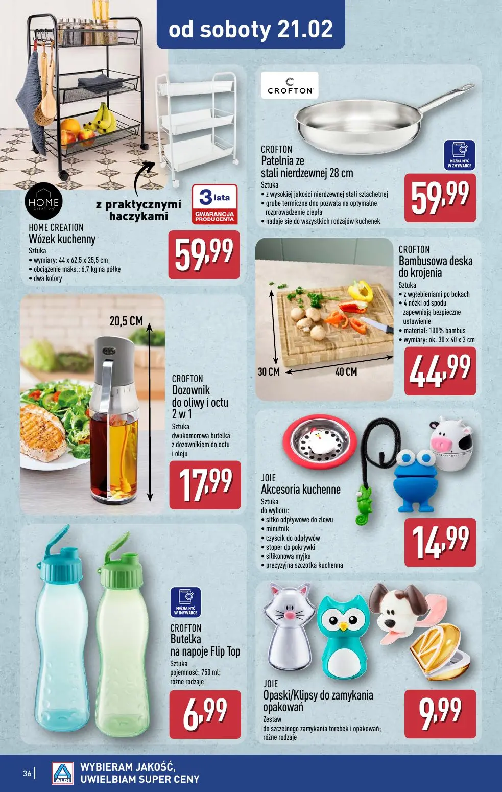 gazetka promocyjna ALDI Wybieram ALDI, bo jest tanio - Strona 36
