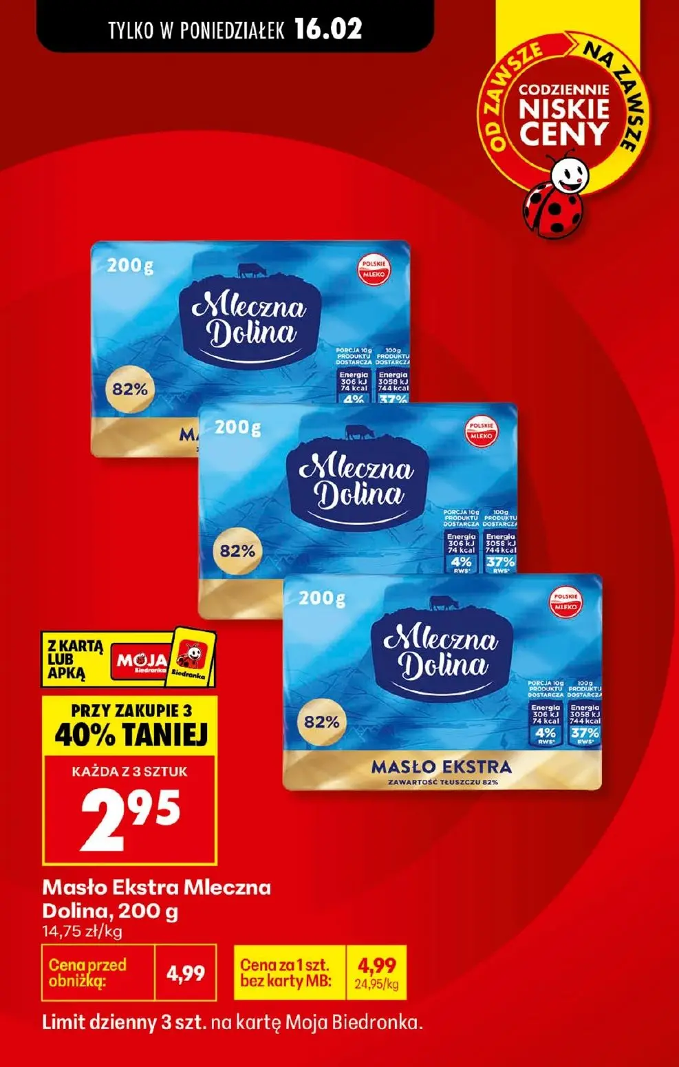 gazetka promocyjna Biedronka Od poniedziałku - Strona 2