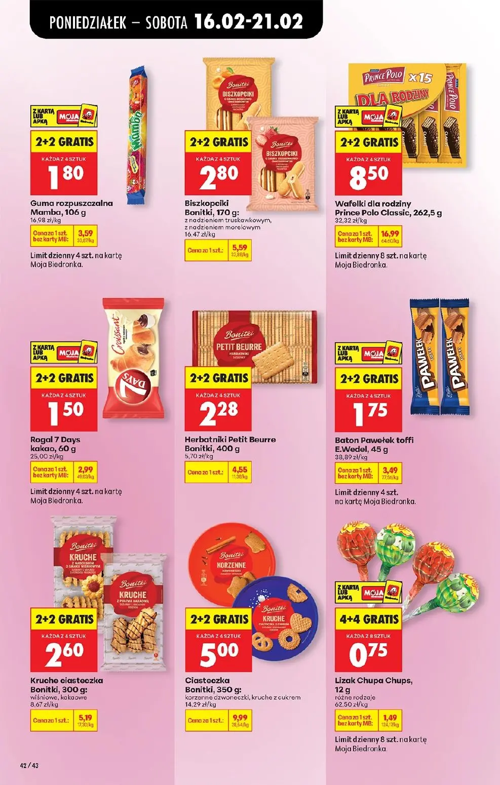 gazetka promocyjna Biedronka Od poniedziałku - Strona 52