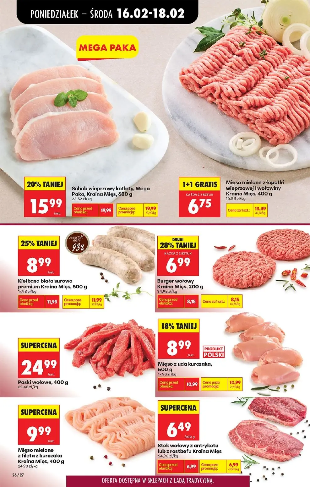 gazetka promocyjna Biedronka Lada tradycyjna. Od poniedziałku - Strona 32