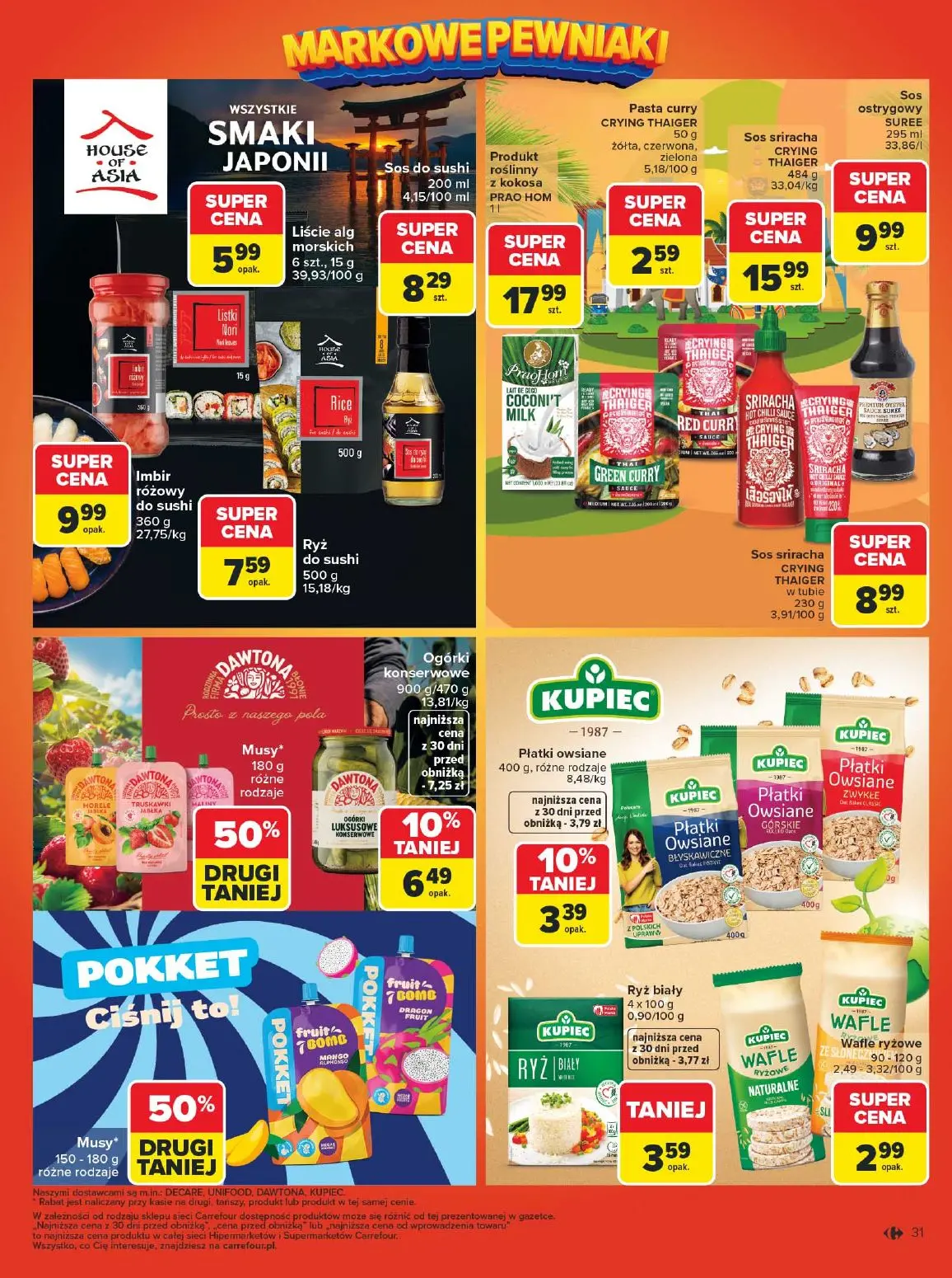 gazetka promocyjna Carrefour Markowa pewniaki - Strona 33