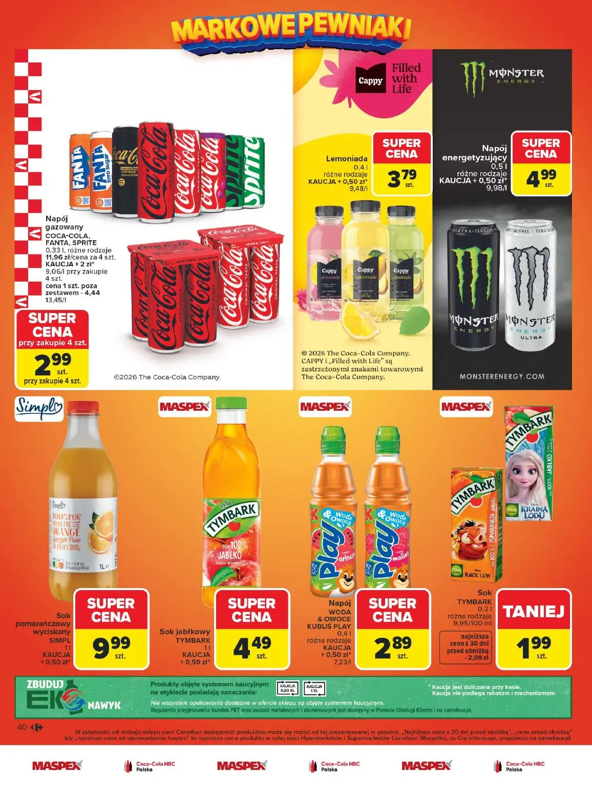 gazetka promocyjna Carrefour Markowa pewniaki - Strona 42