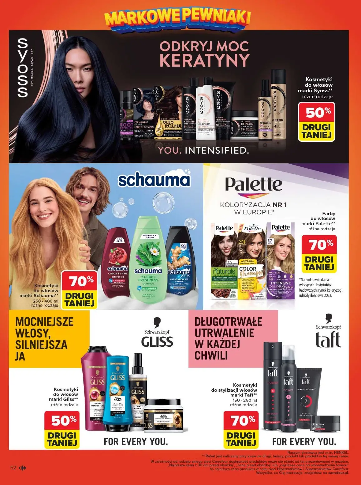 gazetka promocyjna Carrefour Markowa pewniaki - Strona 54